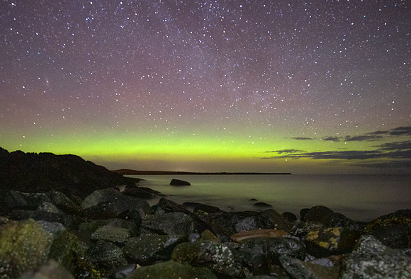 Northern Lights, Isle of Skye, Scotland